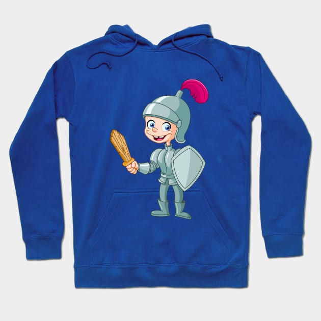 Knight Kid Hoodie by DigiToonsTreasures